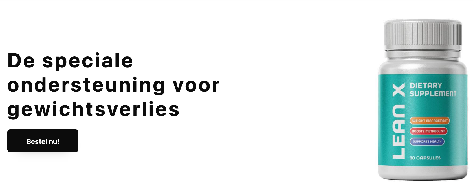 Lean X NL Officiële Website